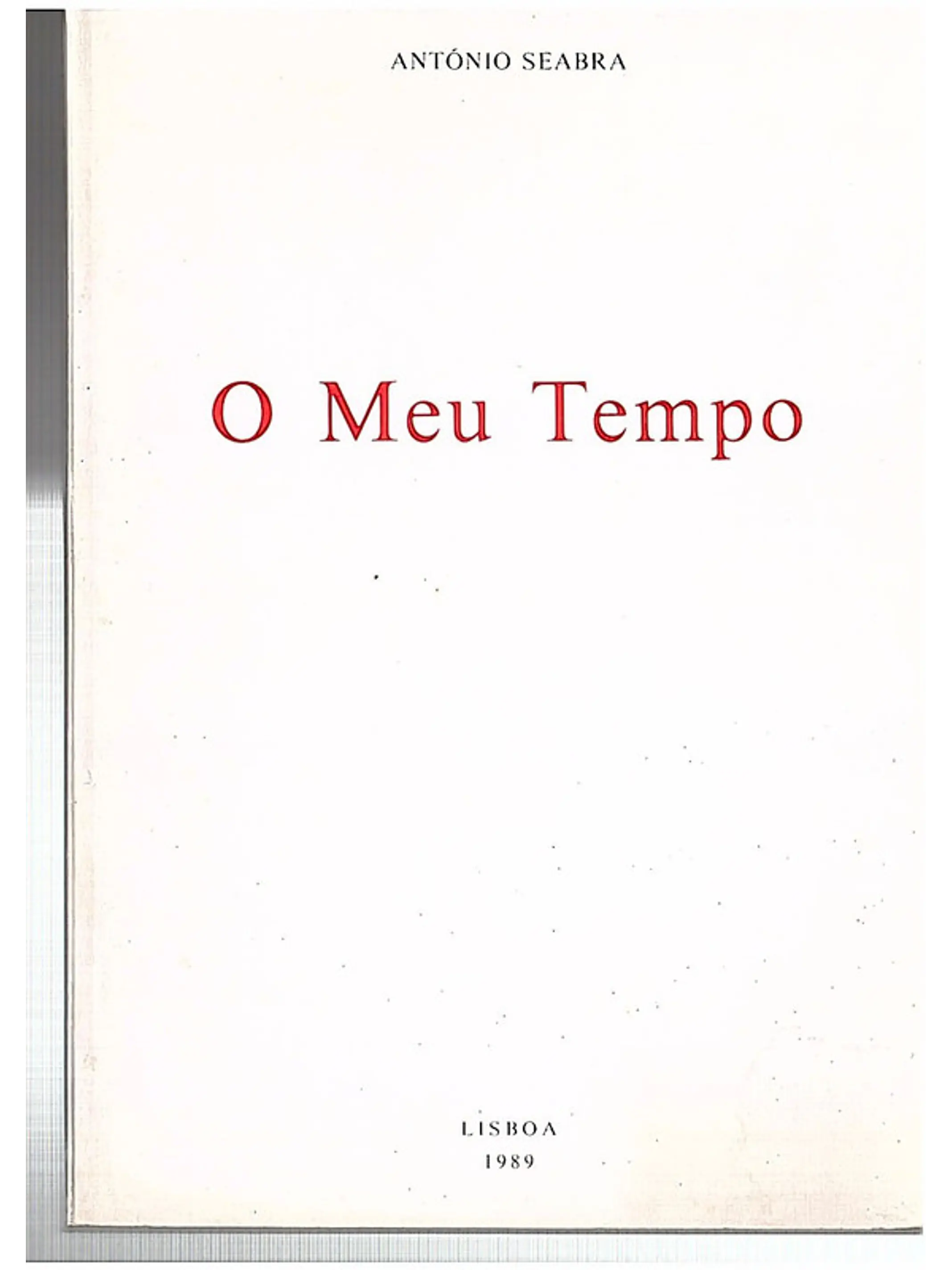 O meu tempo 1