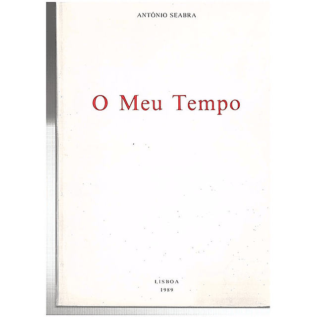 O meu tempo