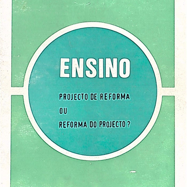 Ensino projecto de reforma ou reforma de projecto 1