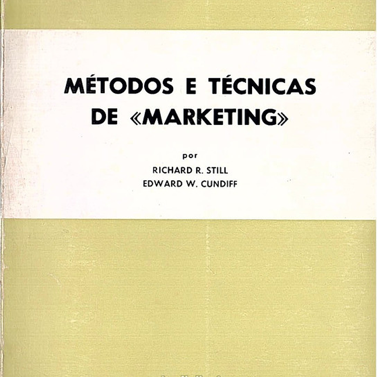 Métodos e técnicas de Marketing 1