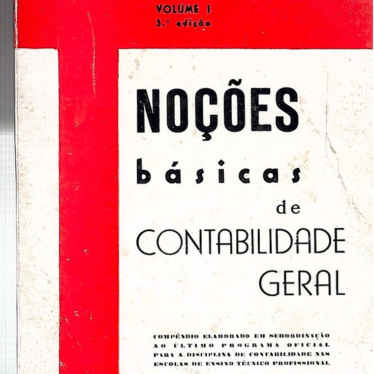 Noções básicas de contabilidade geral 1