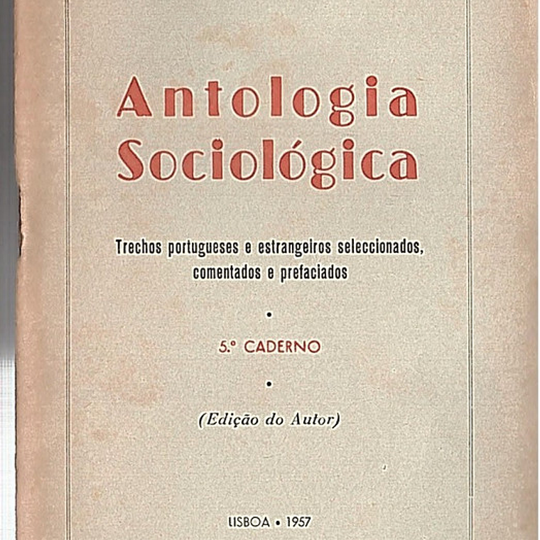 Antologia sociológica caderno 5 1