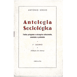 Antologia sociológica caderno 1
