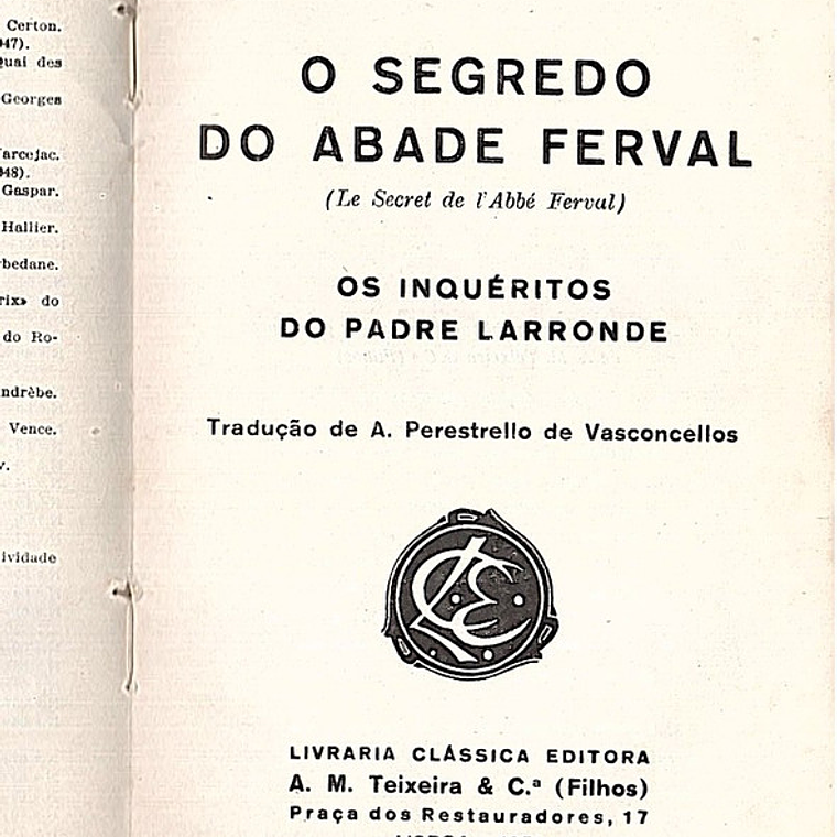 O segredo do abade ferval 1
