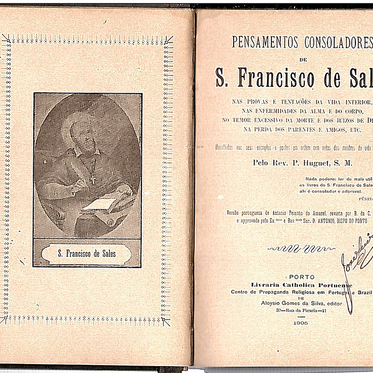 Pensamentos consoladores de São Francisco de Sales 1