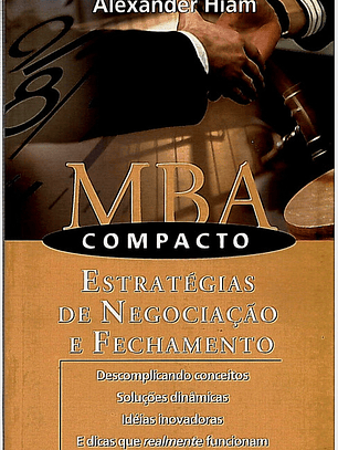 MBA estratégias de negociação e fechamento
