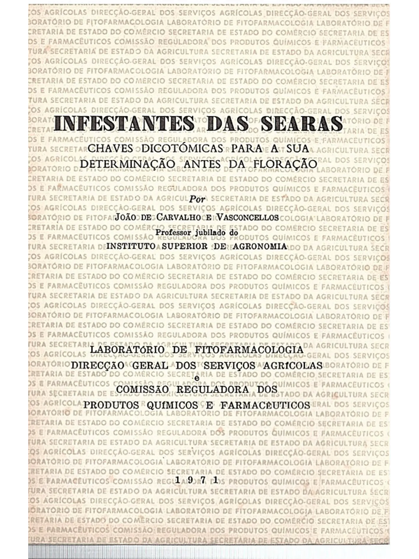 Infestantes das searas 1