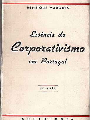 Essência do corporativismo em Portugal