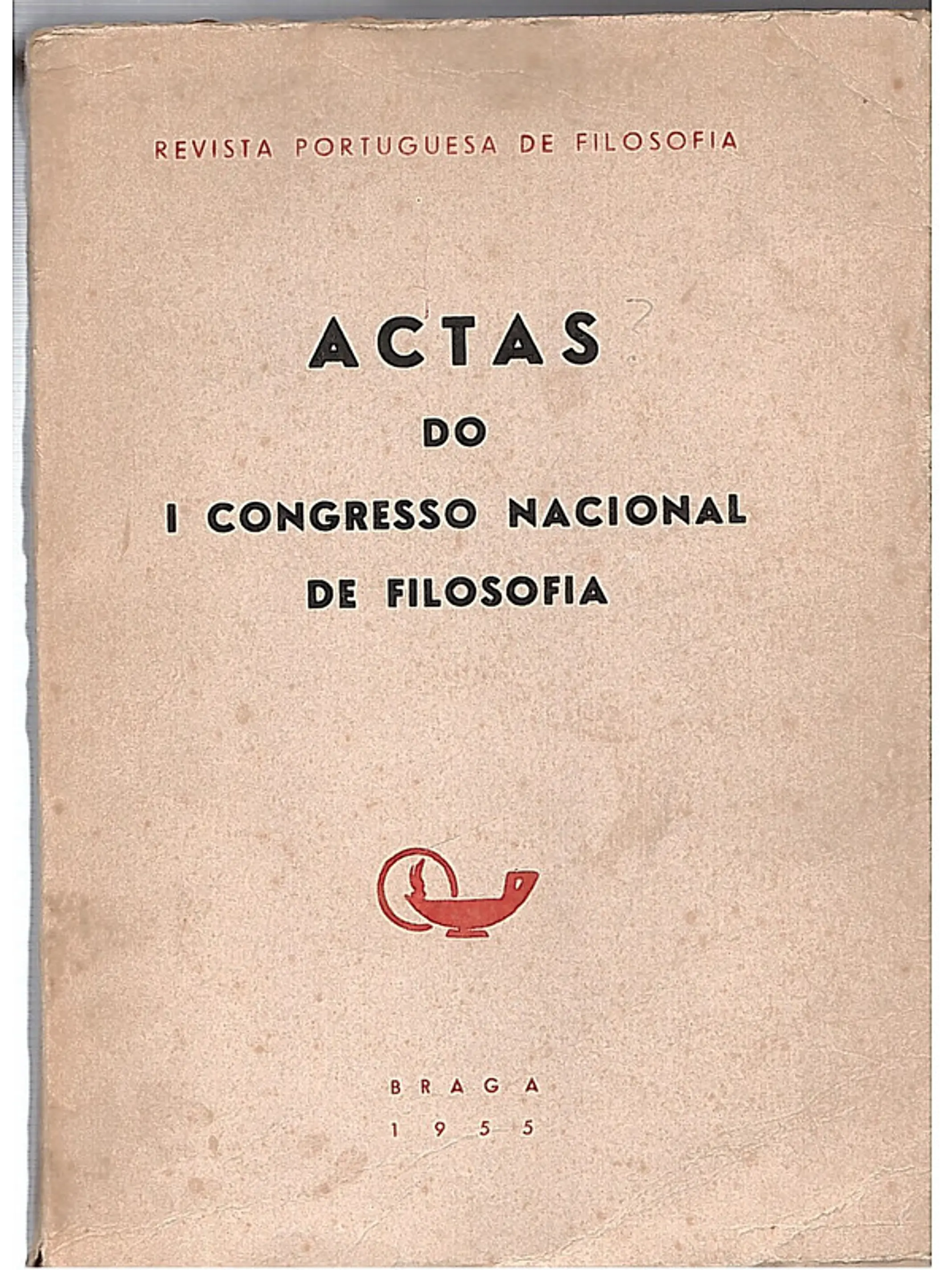 Actas do I congresso nacional de filosofia 1