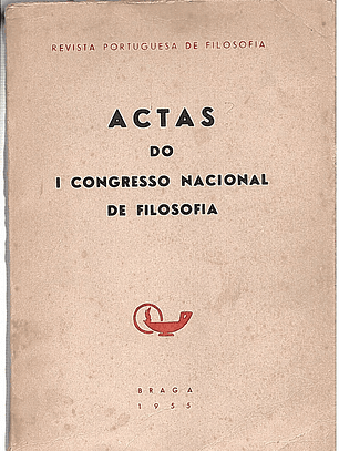Actas do I congresso nacional de filosofia