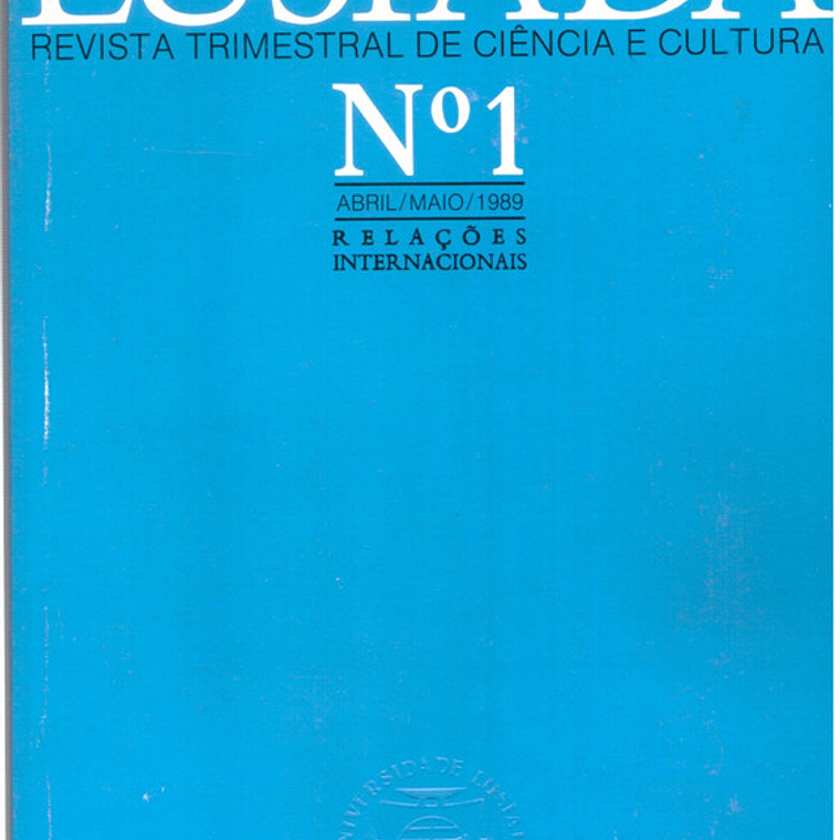 Revista trimestral da ciência e cultura, Lusíada, número 1 1