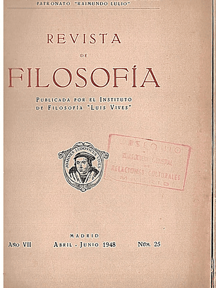 Revista de filosofia (Volume 25)