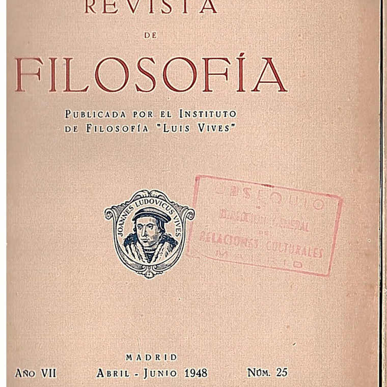 Revista de filosofia (Volume 25) 1