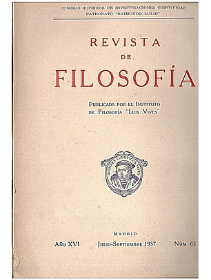 Revista de filosofia (Volume 62)
