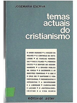 Temas atuais do cristianismo