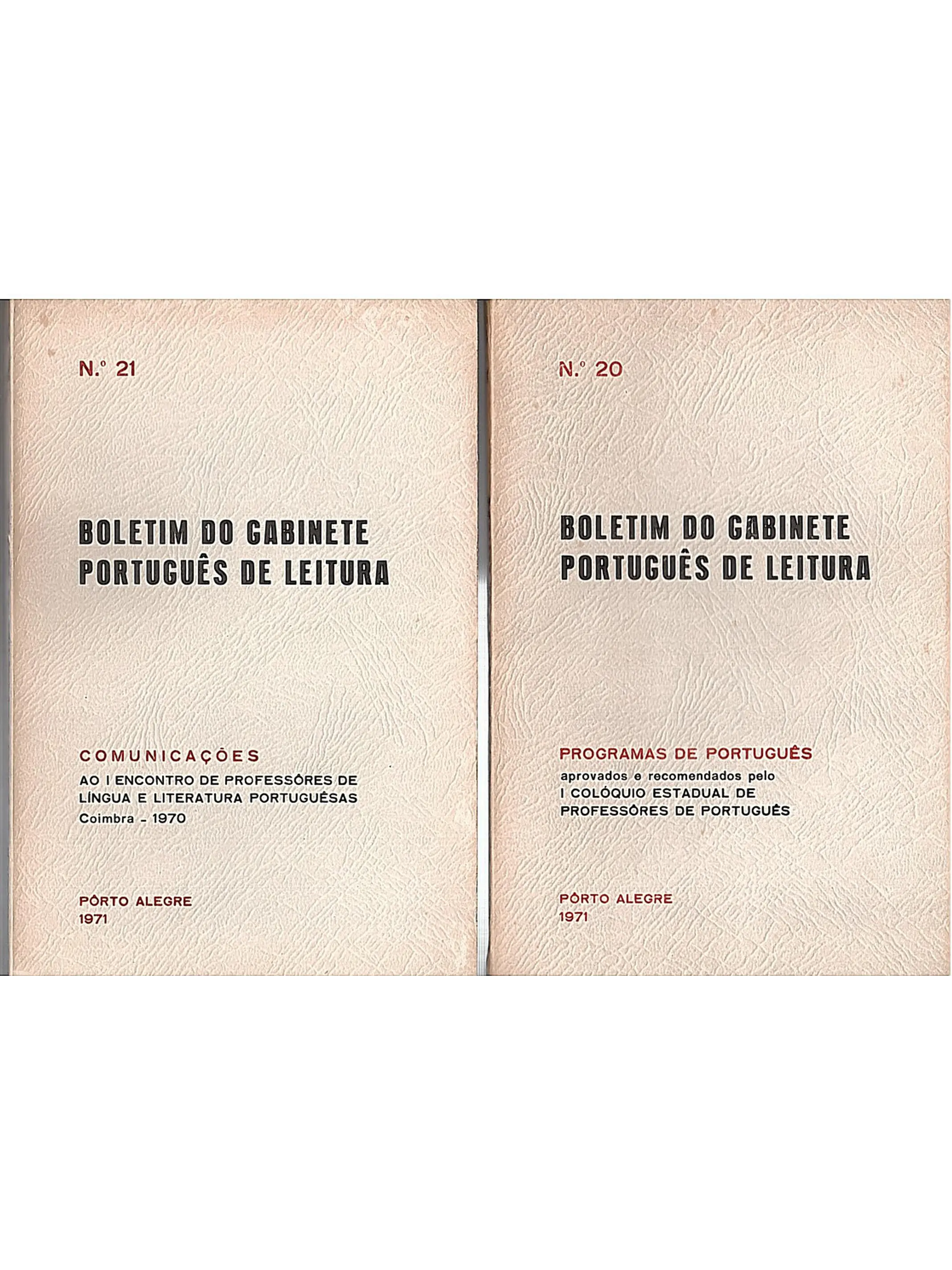 Boletim do gabinete português de leitura (Volume 21) 1