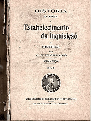 História da origem e estabelecimento da inquisição em Portugal (vol 2)