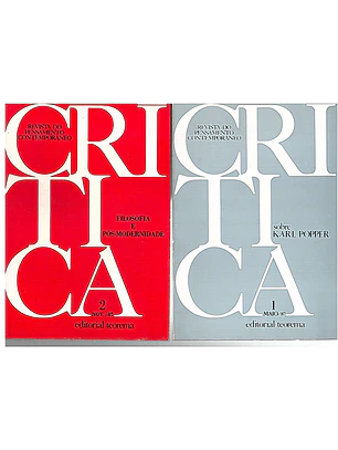 Revista do pensamento contemporâneo Critica 2