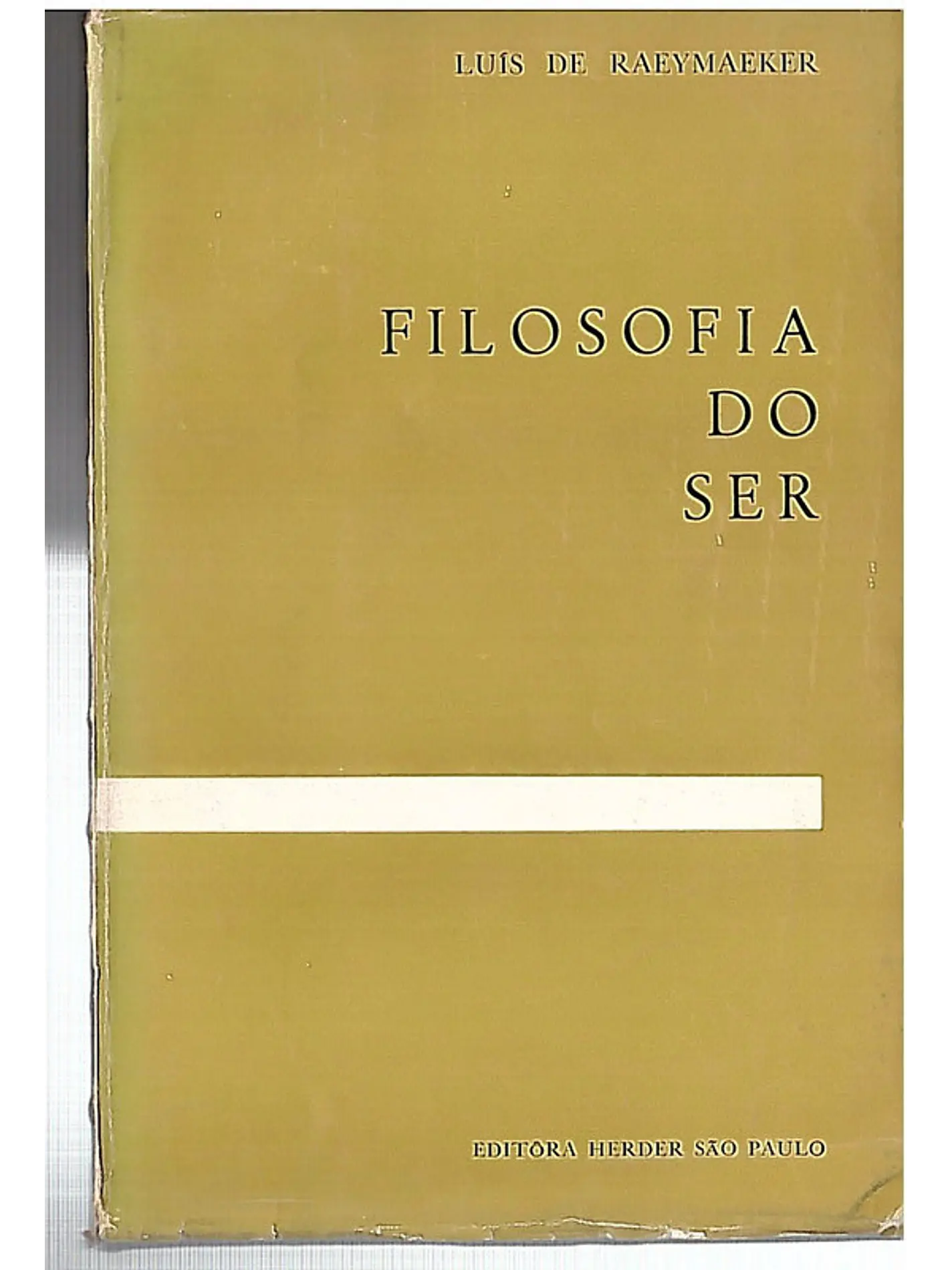 Filosofia do ser 1