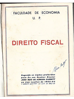 Direito fiscal