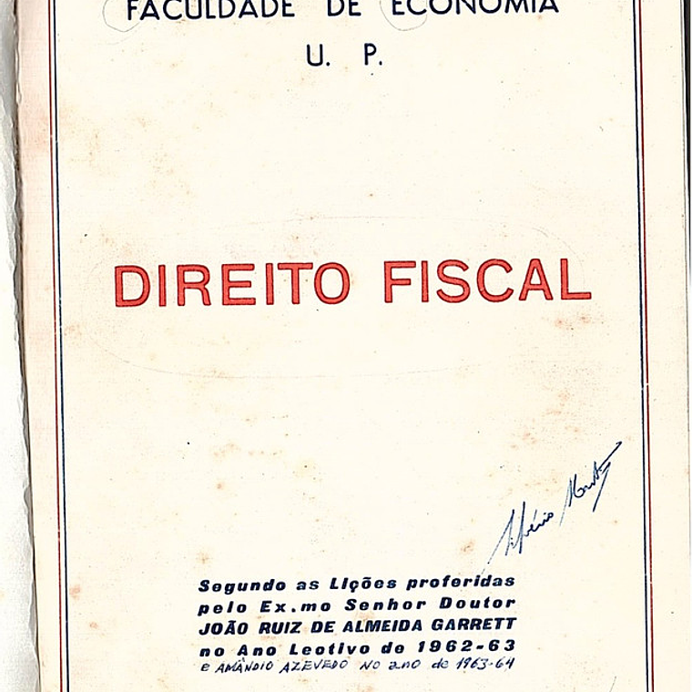 Direito fiscal 1