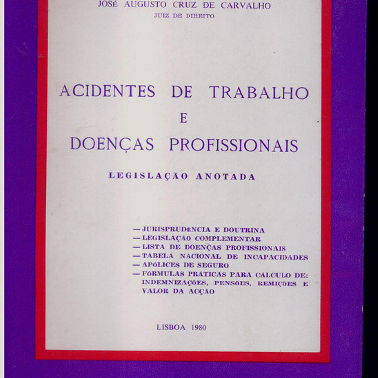 Acidentes de Trabalho e Doenças Profissionais 1