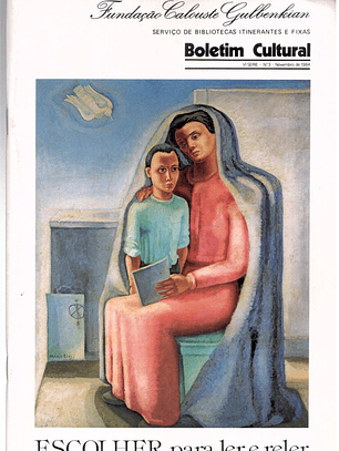 Boletim cultural serviço de bibliotecas itinerantes e fixas