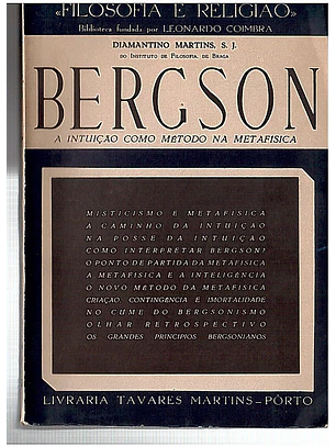 Bergson a intuição como método na metafísica