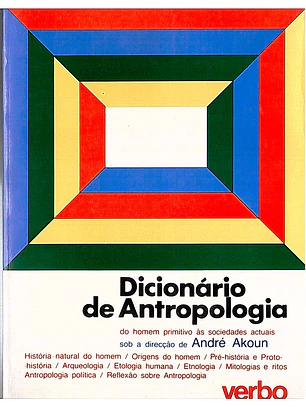Dicionário de antropologia