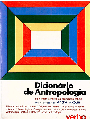 Dicionário de antropologia