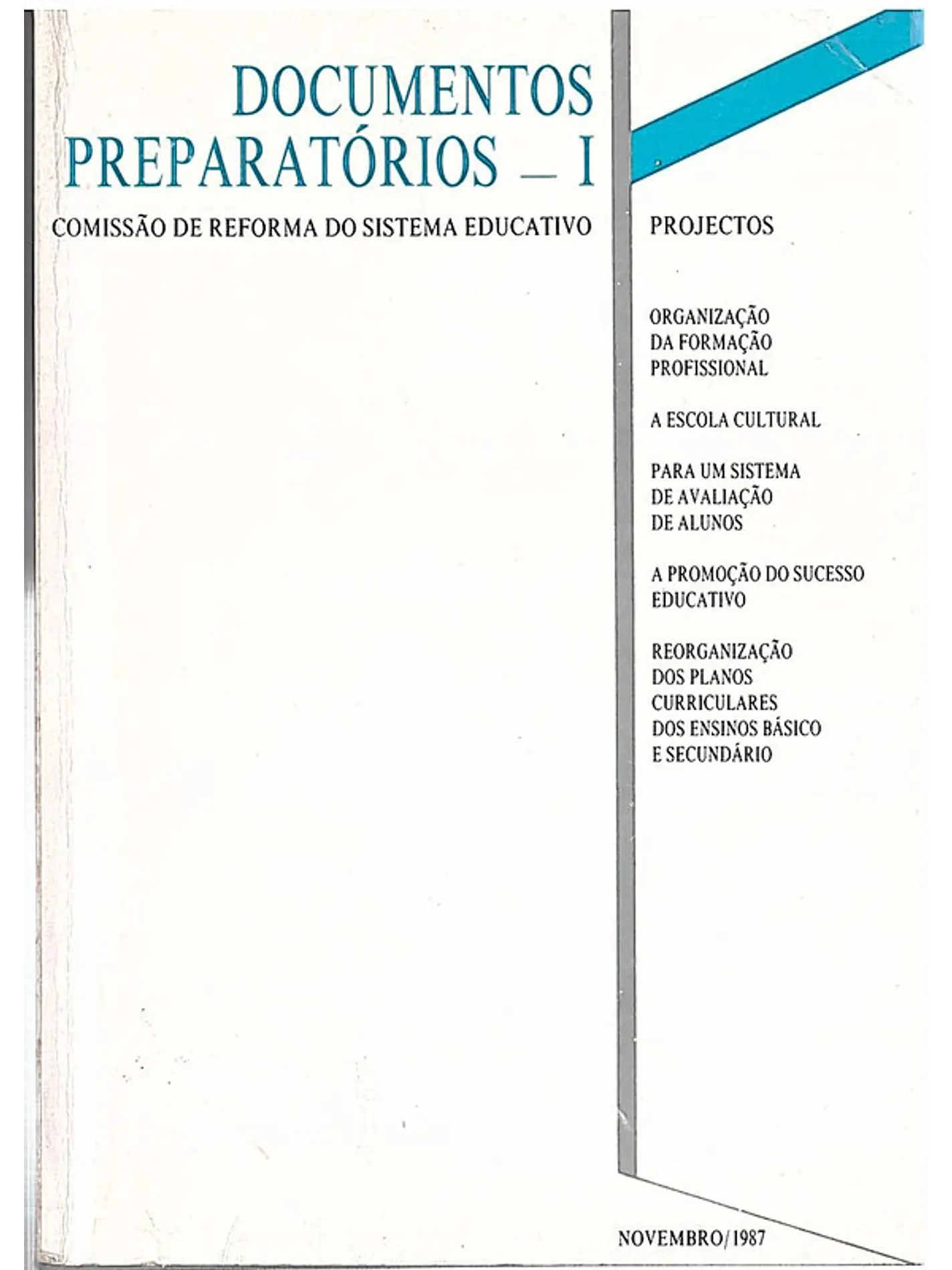 Comissão de reforma do sistema educativo 1