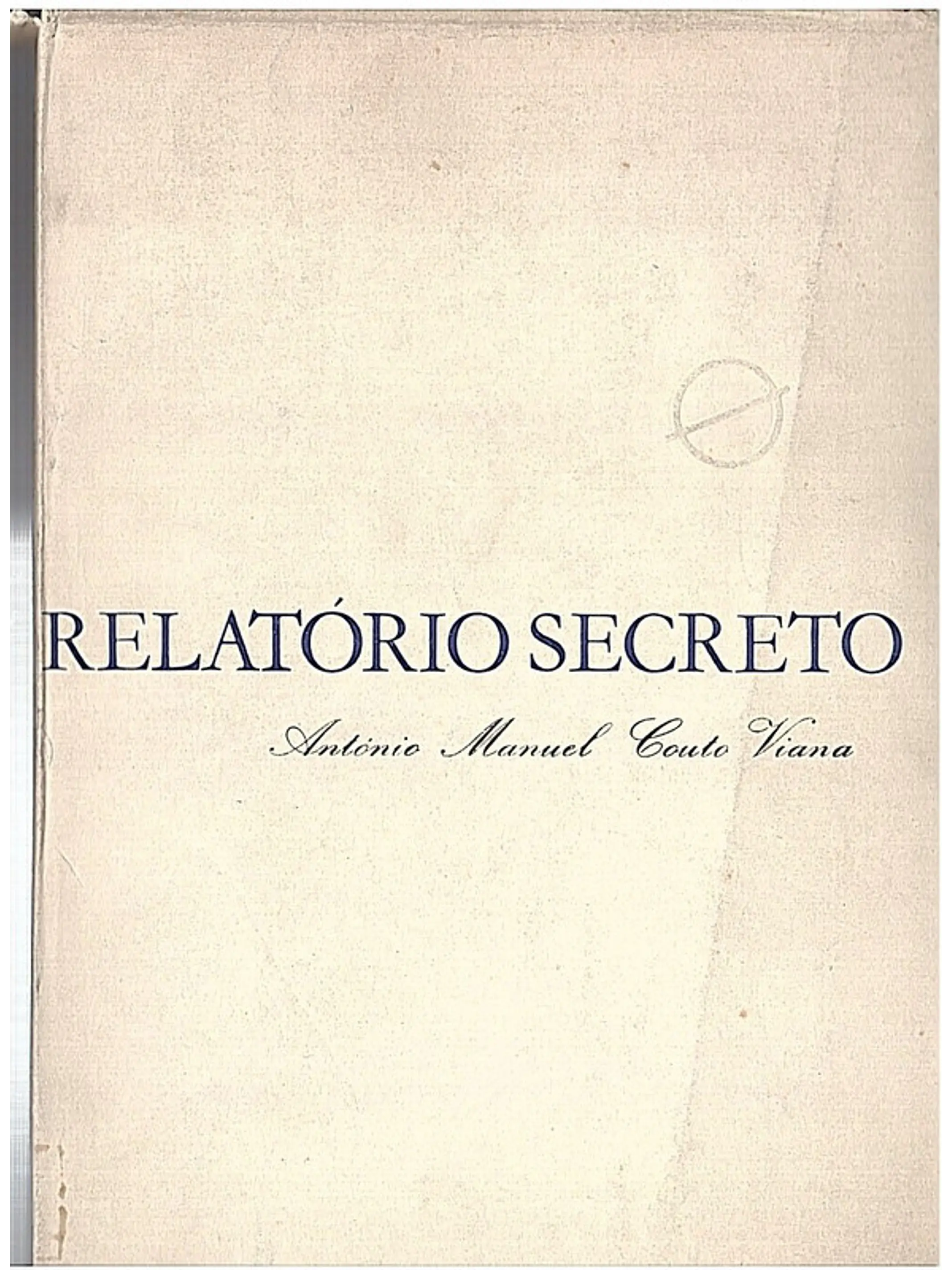 Relatório secreto 1