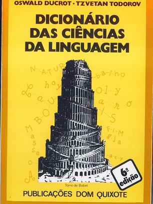 Dicionário das Ciências da Linguagem