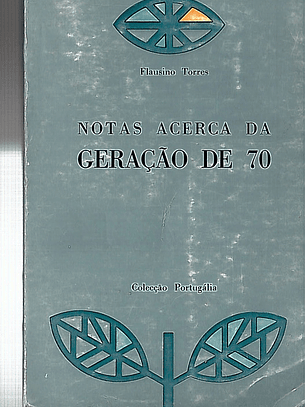 Notas acerca da geração de 70