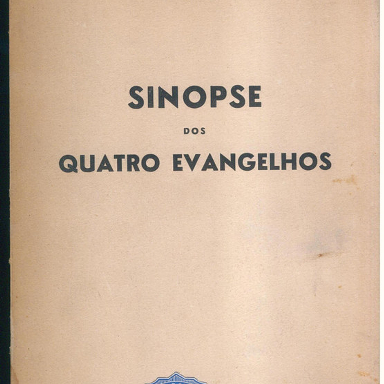 Sinopse dos Quatro Evangelhos 1
