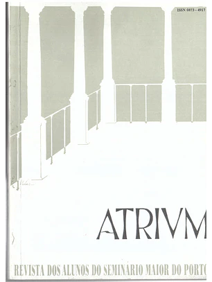 Atrium - Revista dos alunos do seminário maior do Porto