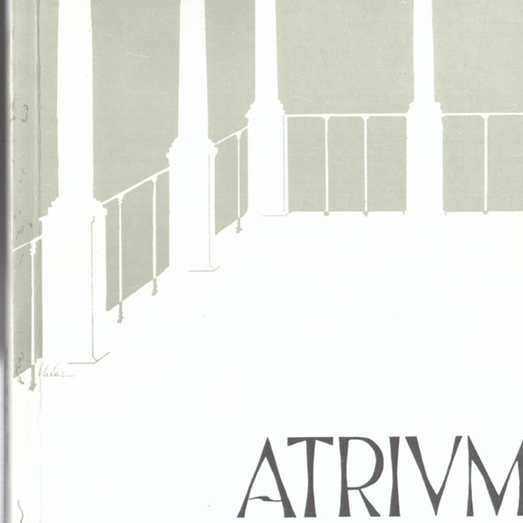 Atrium - Revista dos alunos do seminário maior do Porto 1