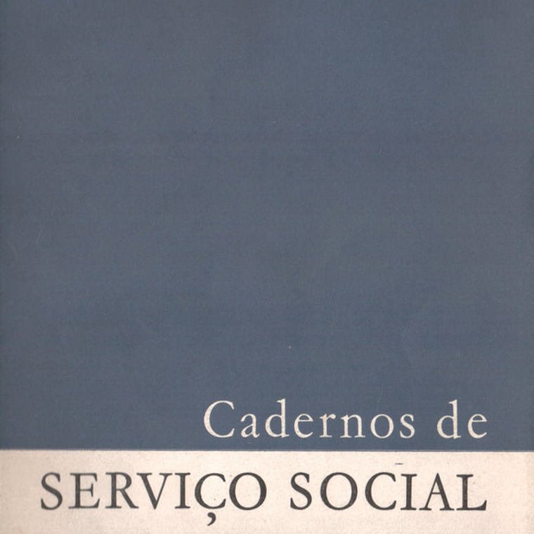 Cadernos de serviço social 1