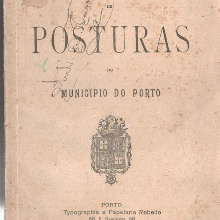 Código de posturas do município do Porto 1