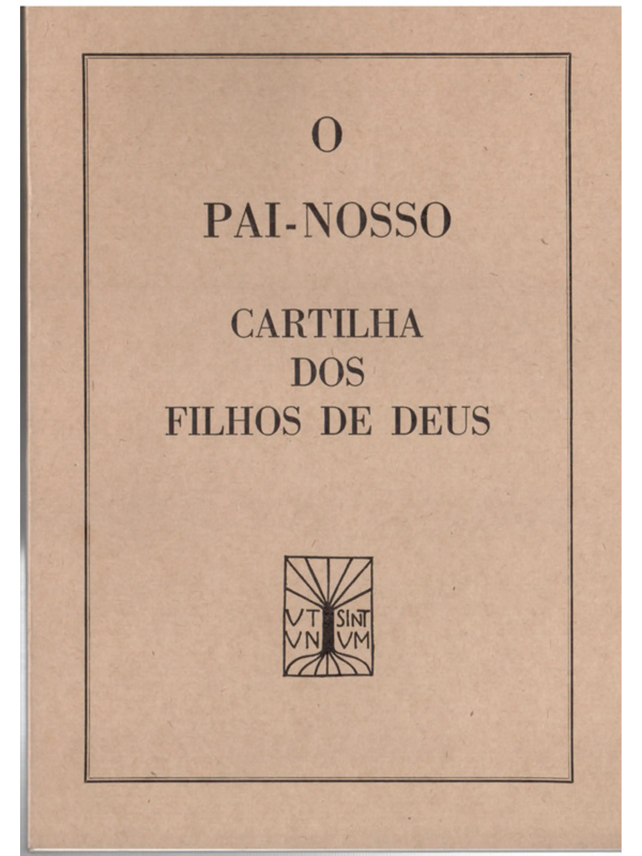 O pai nosso - Cartilha dos filhos de Deus 1