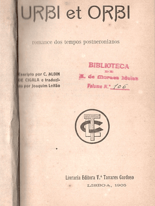 Urbi et orbi romance dos tempos postneronianos