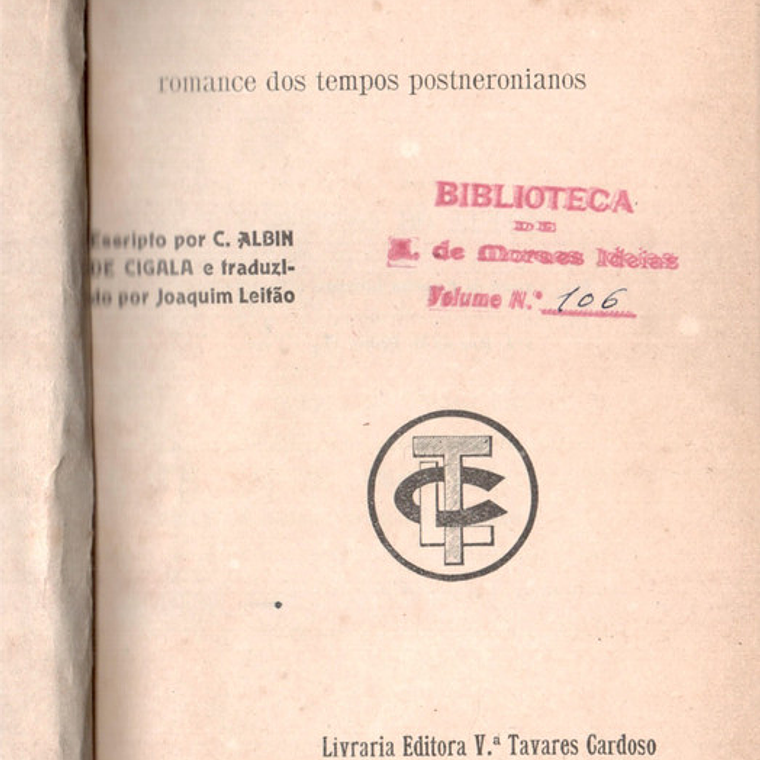 Urbi et orbi romance dos tempos postneronianos 1