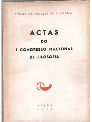 Revista - Actas do primeiro Congresso Nacional de filosofia