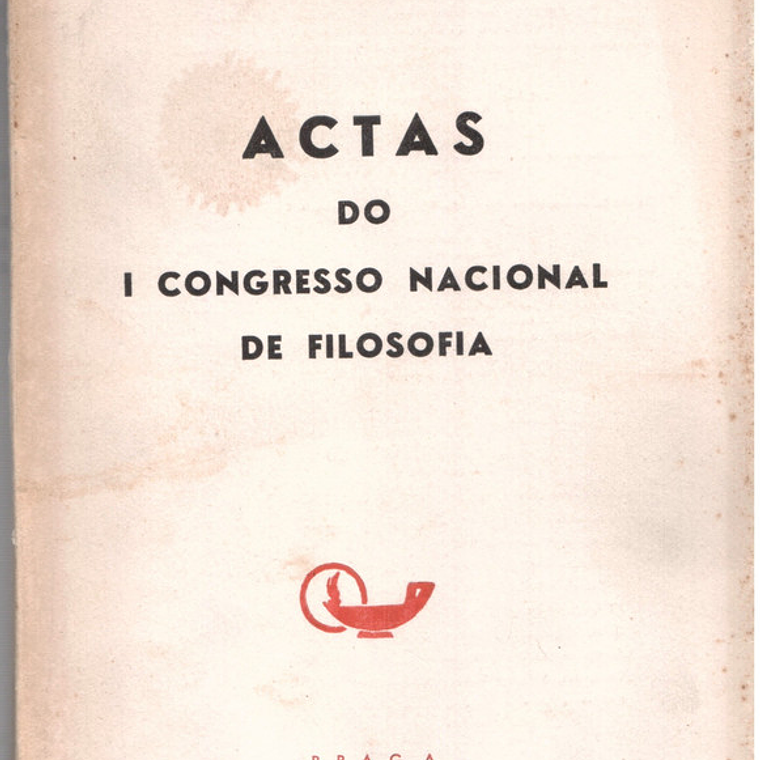 Revista - Actas do primeiro Congresso Nacional de filosofia 1