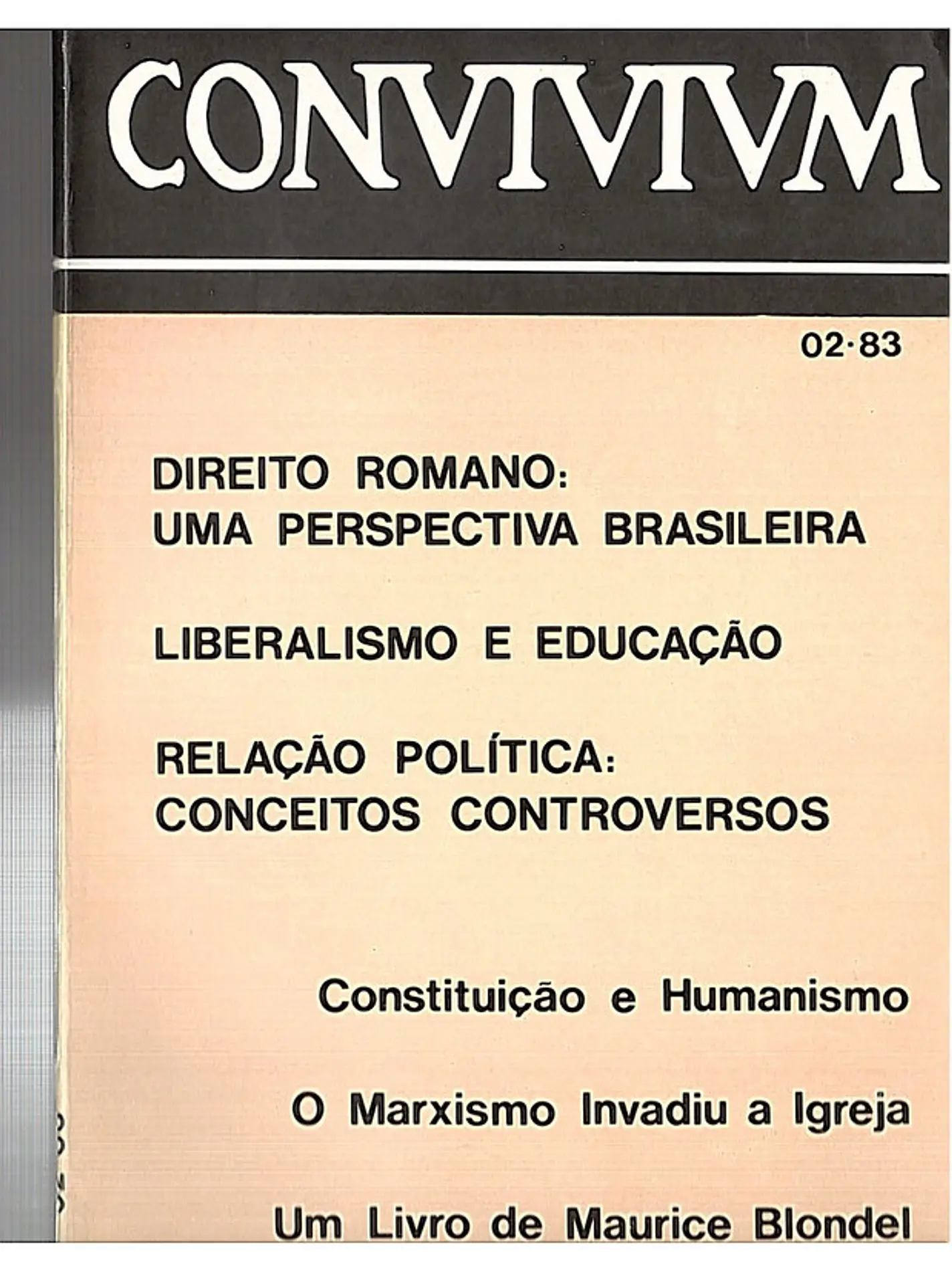 Revista convivium 02 - 83 1