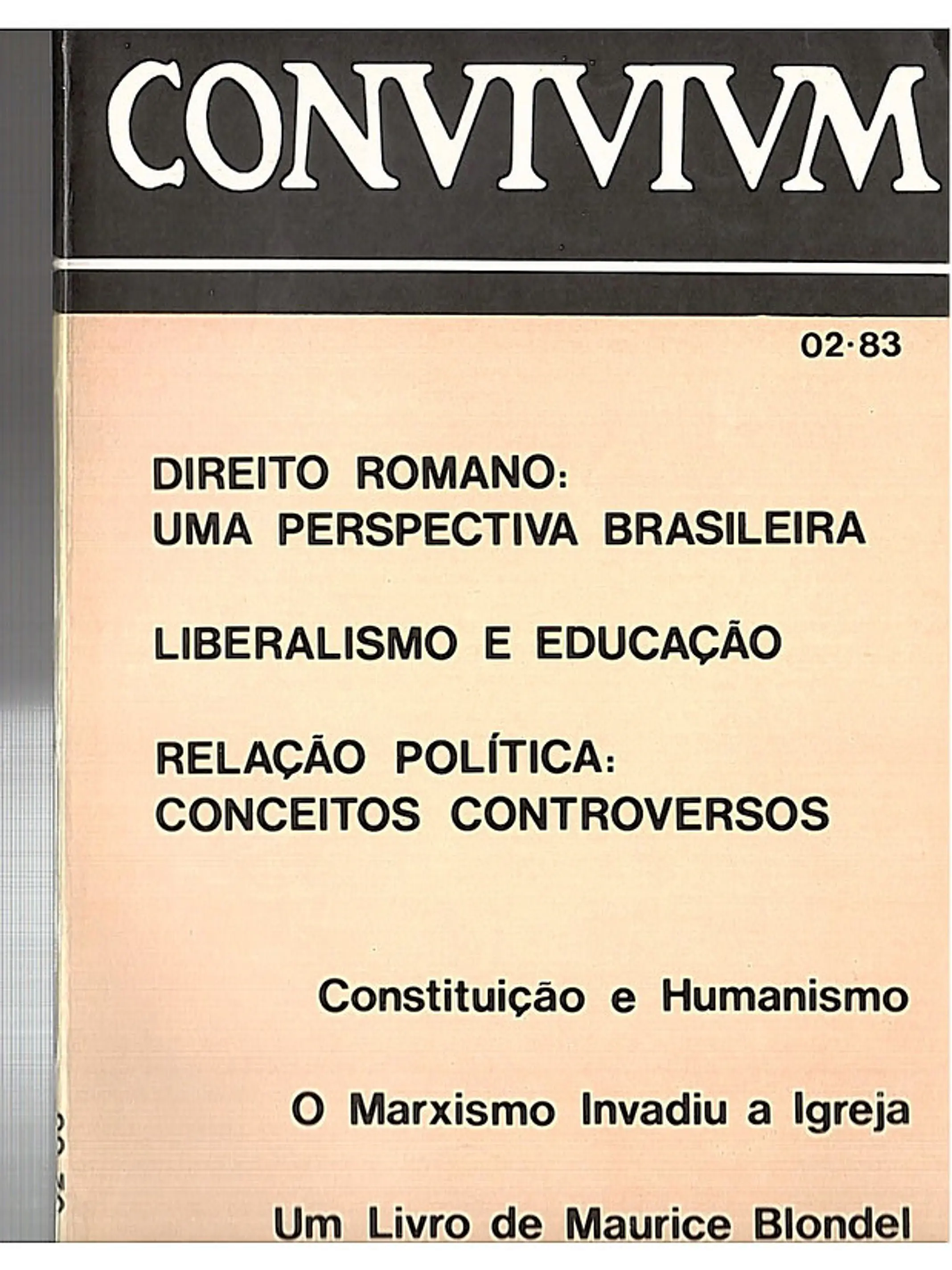 Revista convivium 02 - 83 1