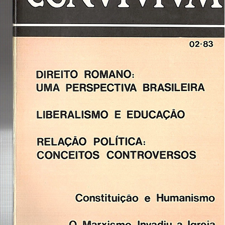 Revista convivium 02 - 83 1