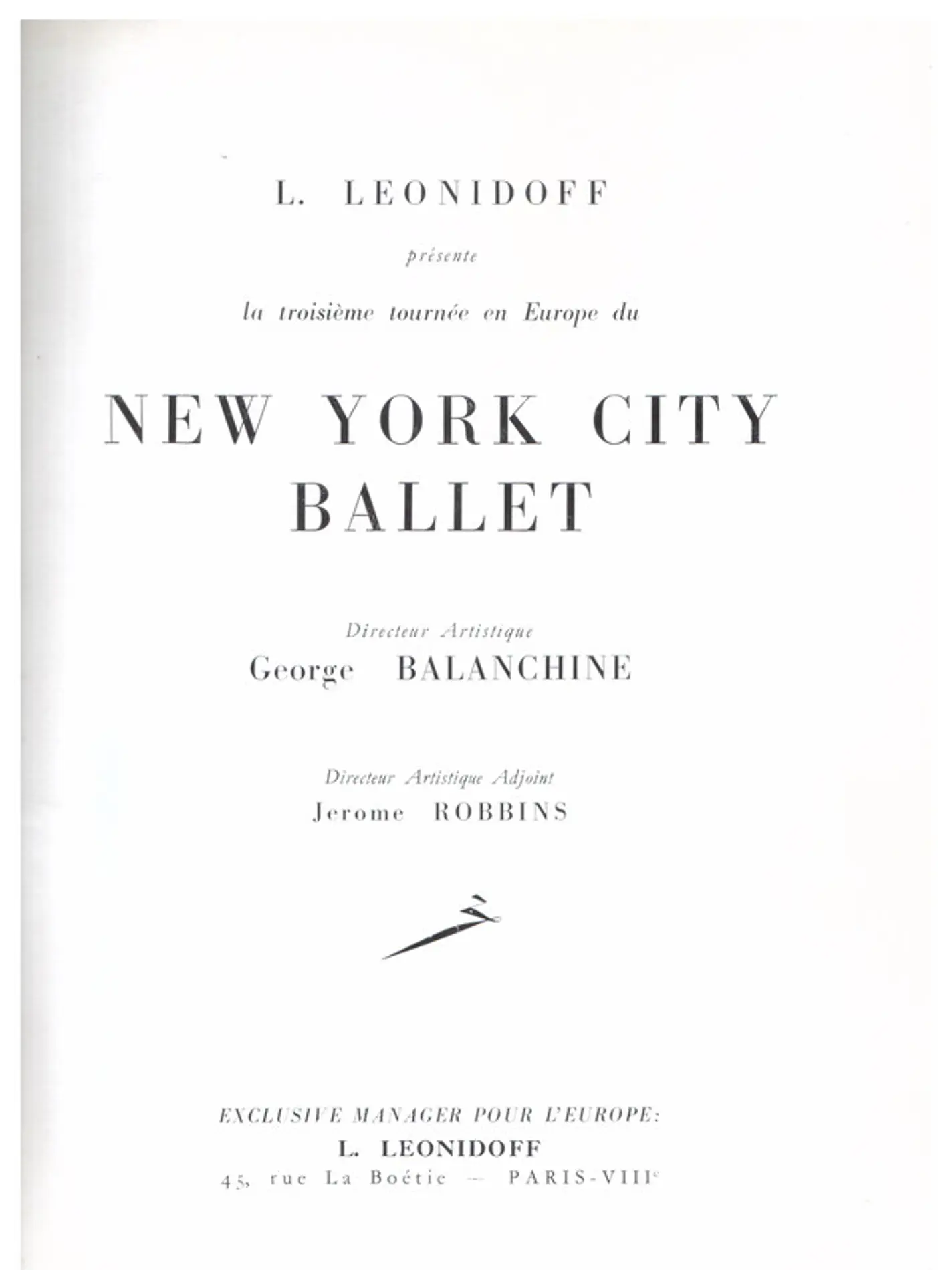 New York City ballet 1