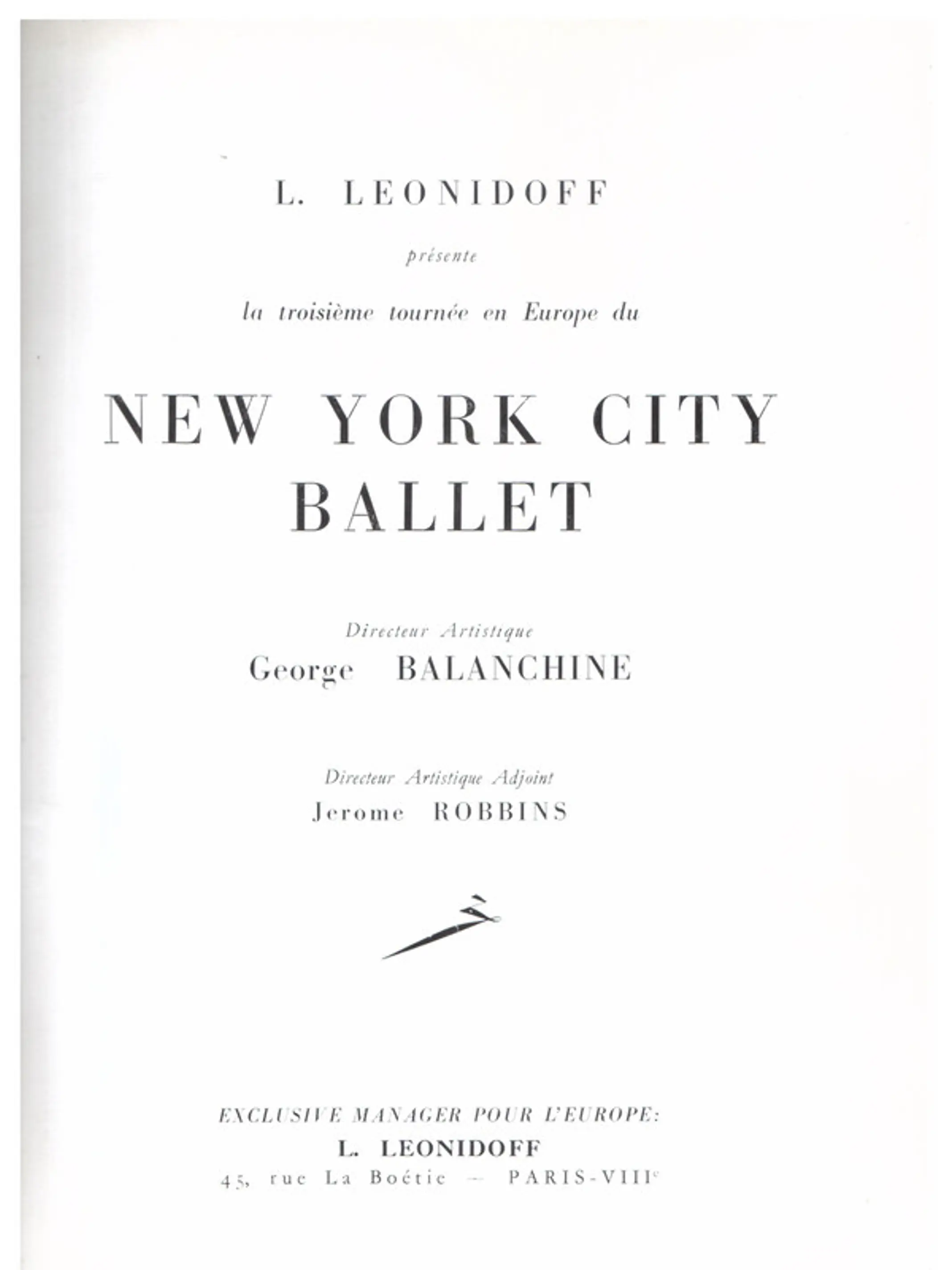 New York City ballet 1