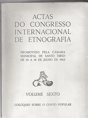 Actas do congresso internacional de etnografia